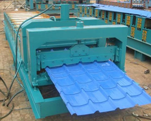 1000型琉璃瓦成型機(jī)